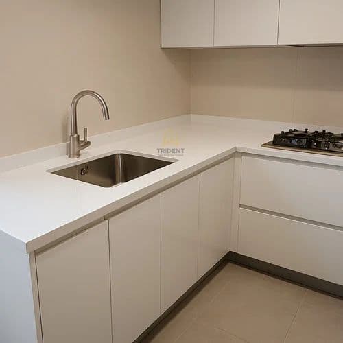 Nano White Kitchen Counter top