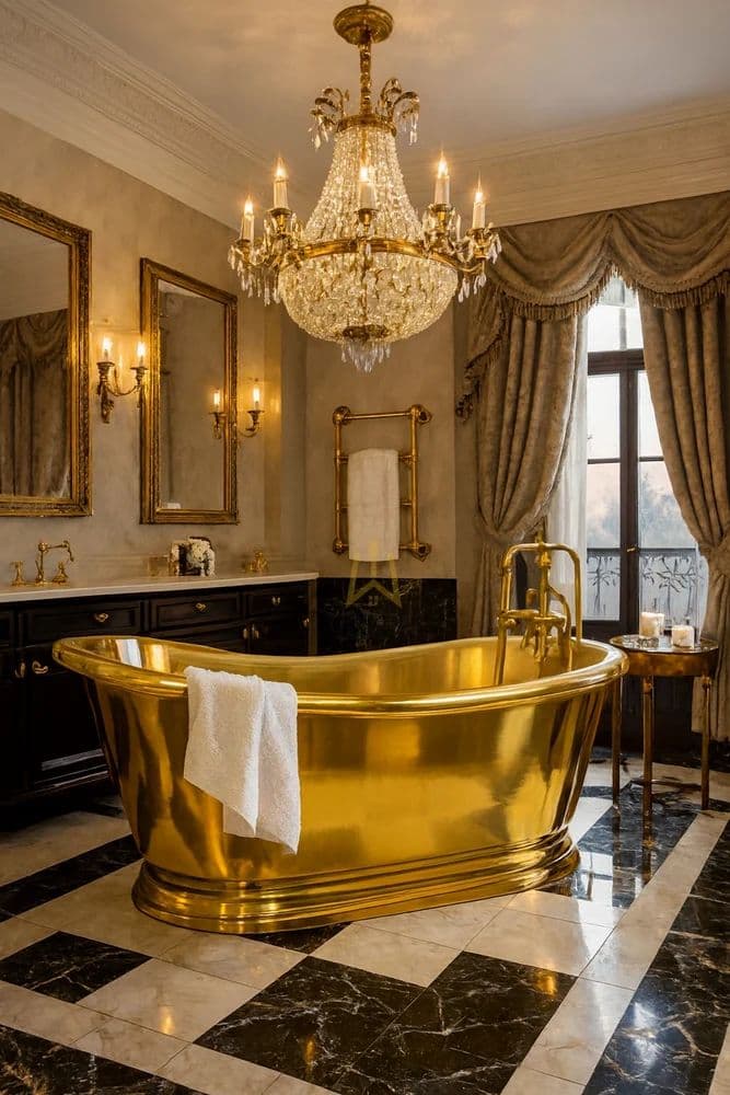 Luxury Brass Bathtubs
