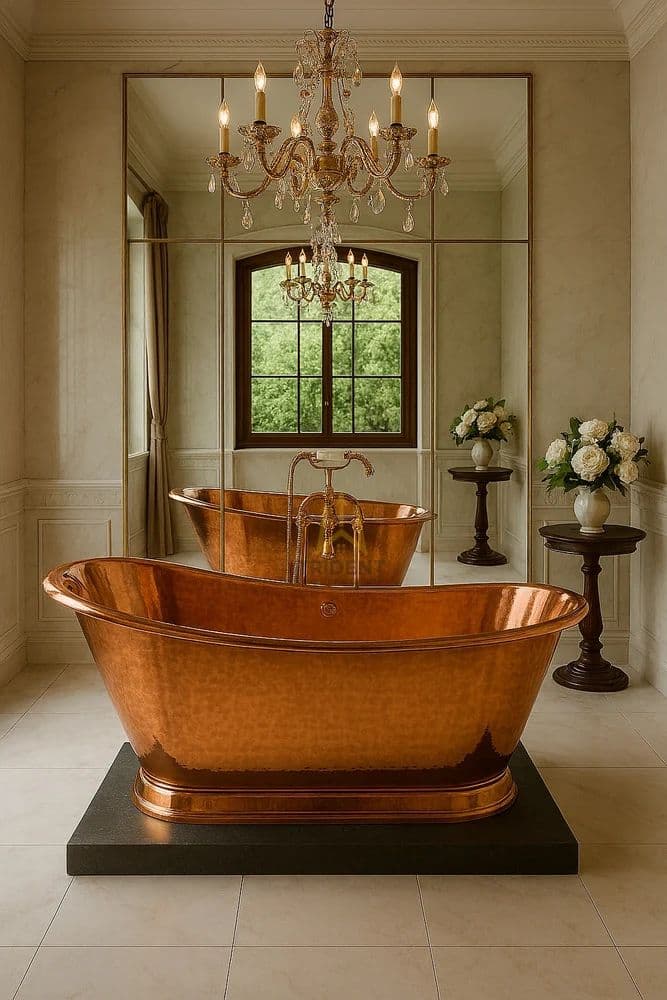 Luxury Copper Bathtubs (can be customised)